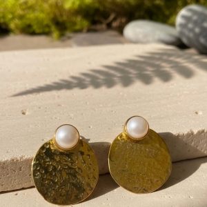 Halo of Pearl Earrings