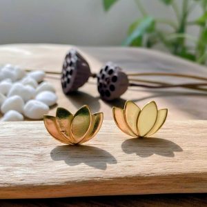 Lotus Earrings